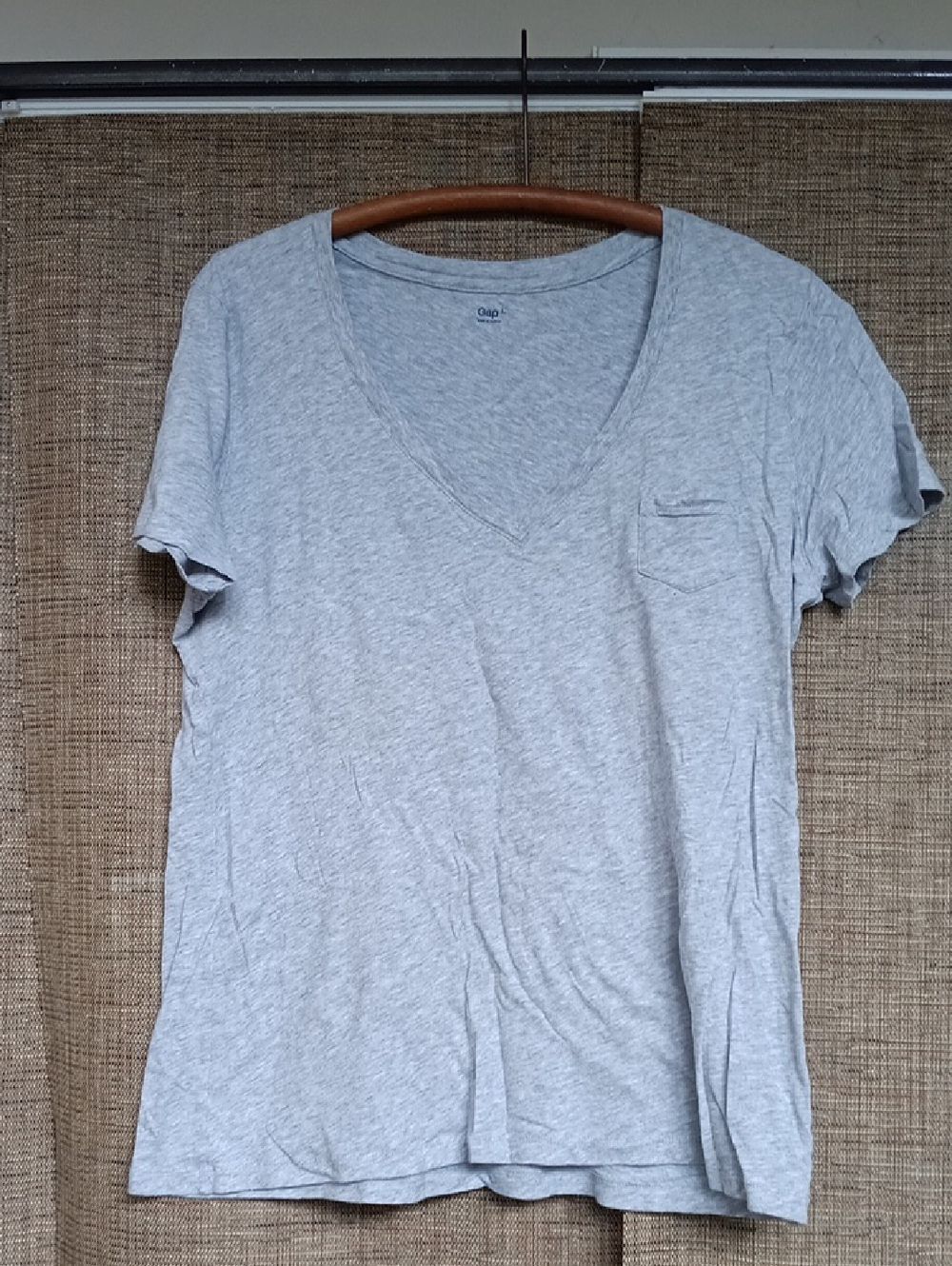 Gap Pima Cotton Tee Shirt Color Hazy Grey